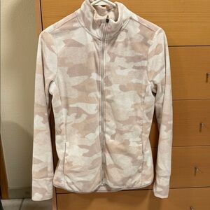 Old Navy Active Pink Camo Fleece Jacket